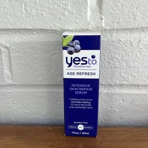 YES TO BLUEBERRIES AGE REFRESH Intensive Skin Repair Serum 1 Oz HTF Discontinued